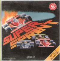 Super Sprint Atari ST US box art